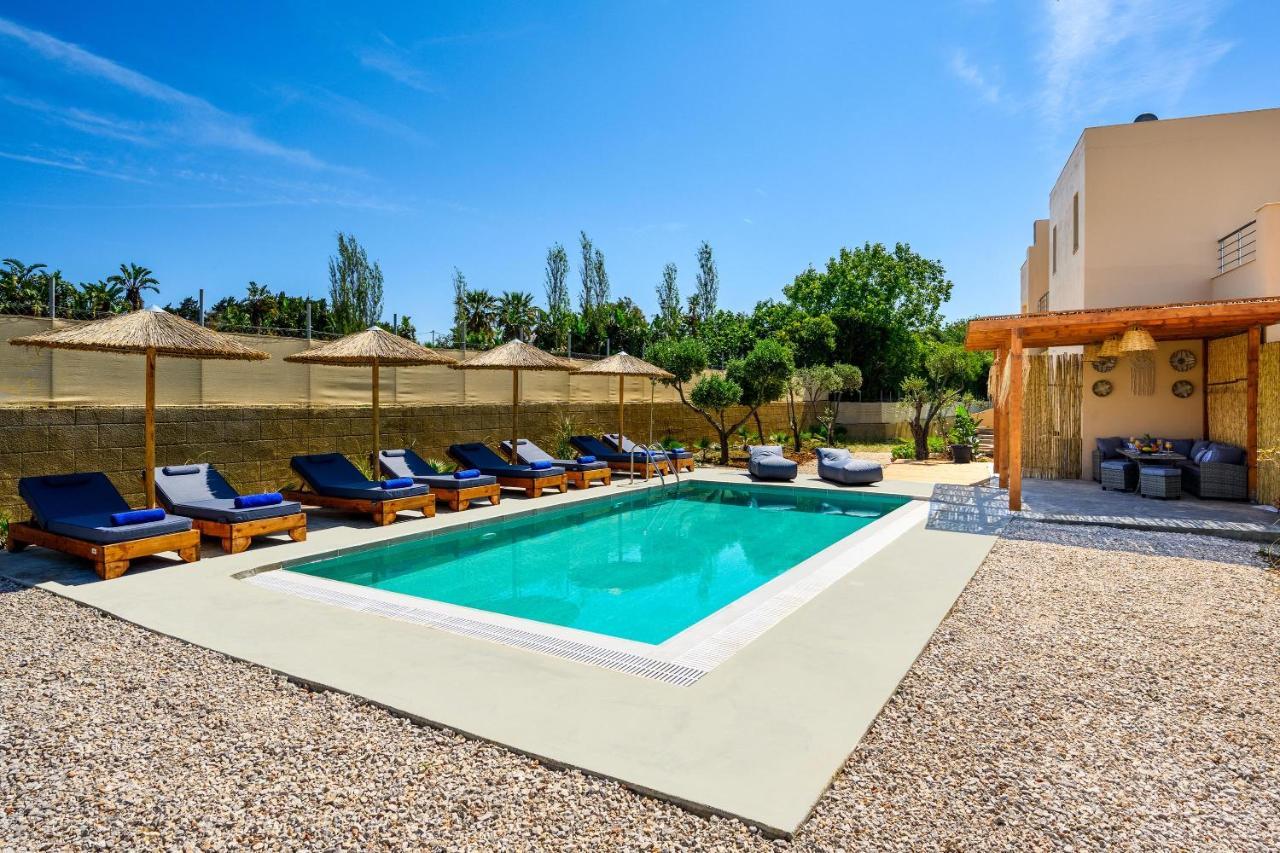 Villa Anolia With Private Pool Koskinou  Exterior photo