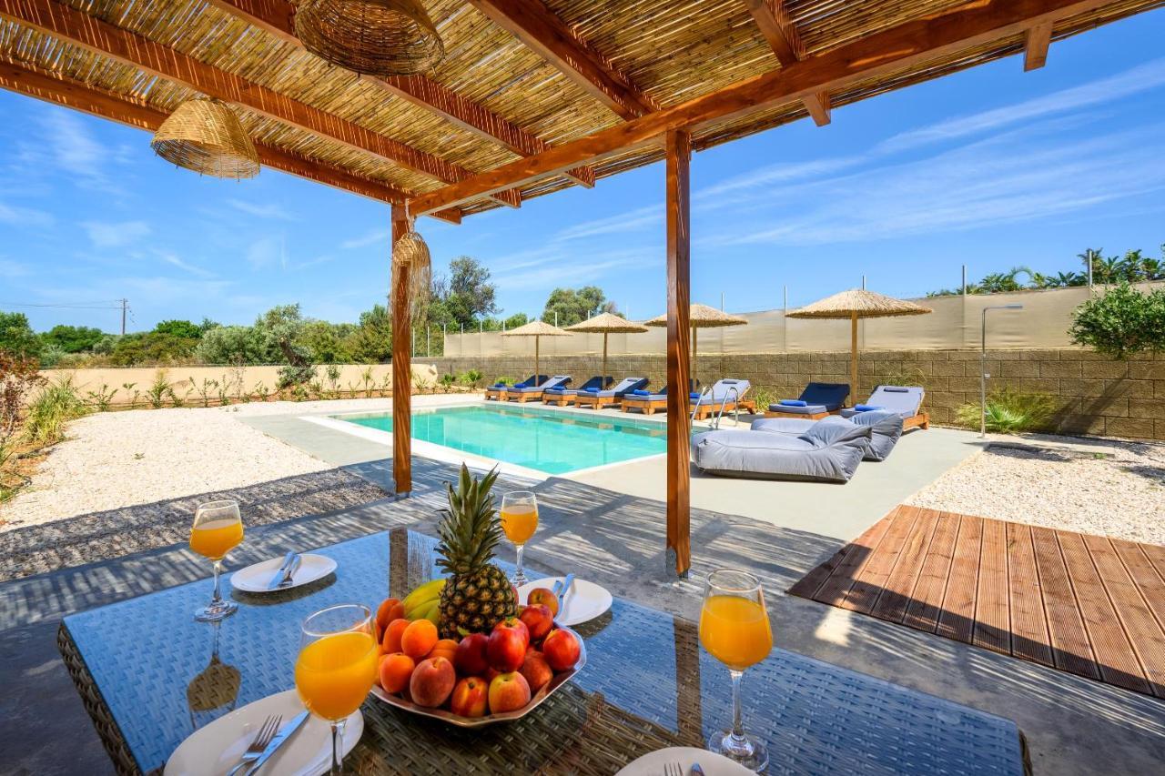 Villa Anolia With Private Pool Koskinou  Exterior photo