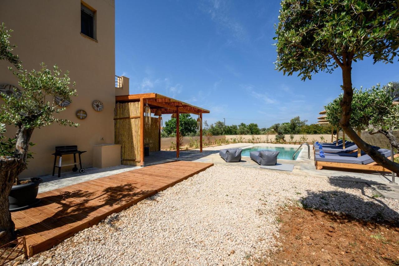 Villa Anolia With Private Pool Koskinou  Exterior photo
